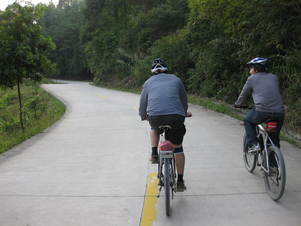 ǰ������ɽɭ�ֹ�԰��·���൱��